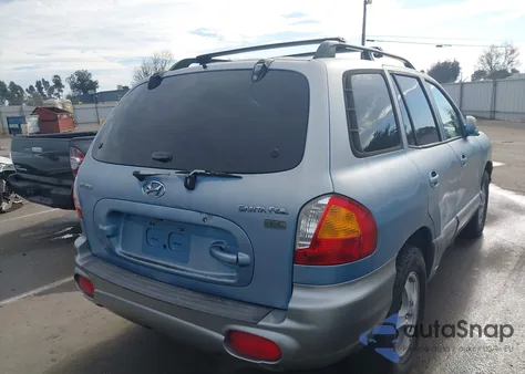 2004 Hyundai Santa Fe Gls/Lx z USA, uszkodzony, nr VIN KM8SC13E54U699844